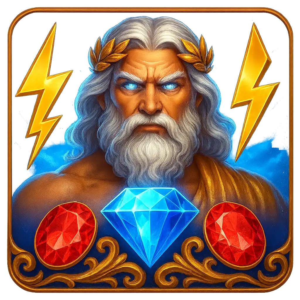 Gates of Olympus Super Scatter slot game tile with Zeus and lightning